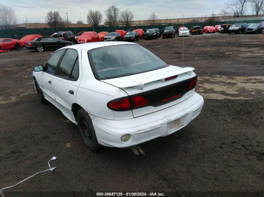 2001 Pontiac Sunfire Se VIN: 1G2JB52471734412 Lot: 38647129