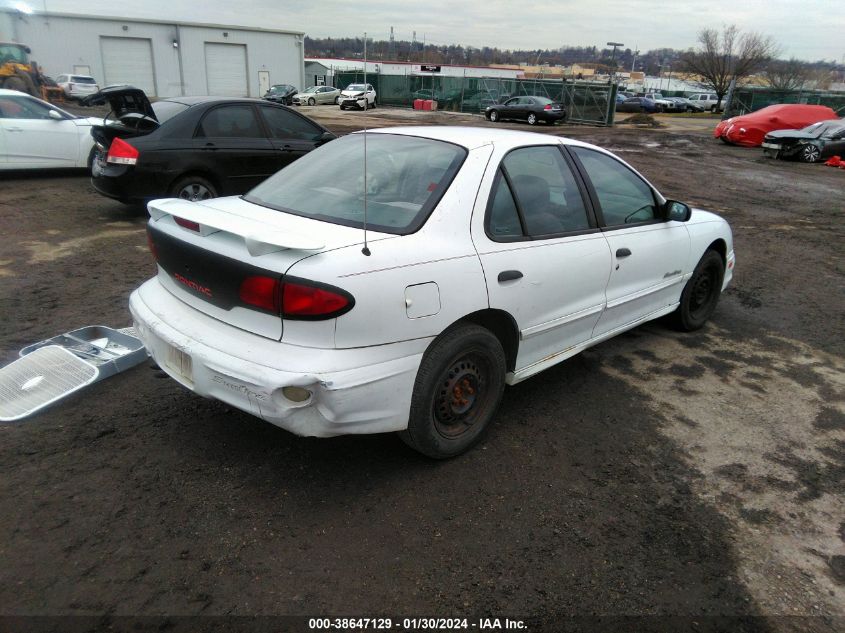 2001 Pontiac Sunfire Se VIN: 1G2JB52471734412 Lot: 38647129