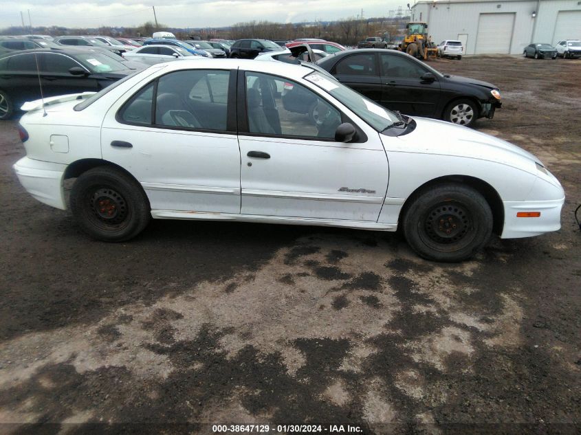 2001 Pontiac Sunfire Se VIN: 1G2JB52471734412 Lot: 38647129