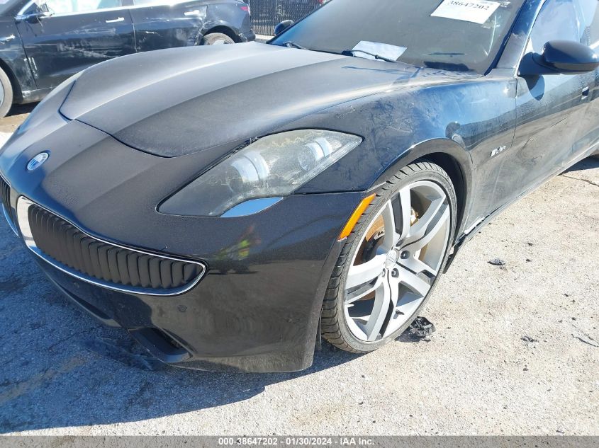 2012 Fisker Karma Ecosport VIN: YH4K14AA9CA000491 Lot: 38647202