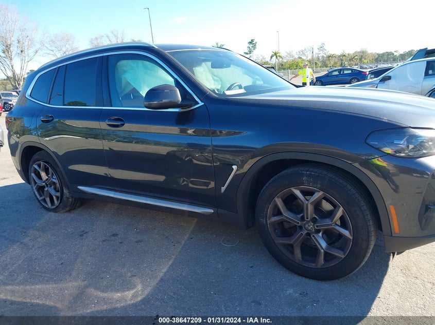 2022 BMW X3 Sdrive30I VIN: 5UX43DP02N9K81810 Lot: 38647209