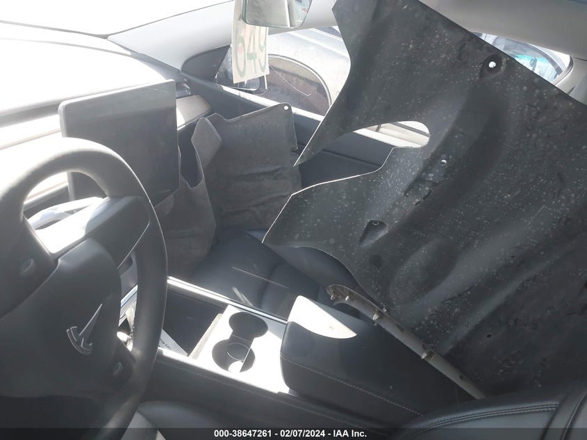 VIN 5YJYGAEE9MF192535 2021 TESLA MODEL Y