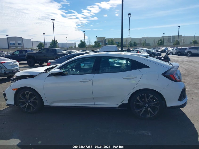 2017 HONDA CIVIC VIN: SHHFK7H46HU426985
