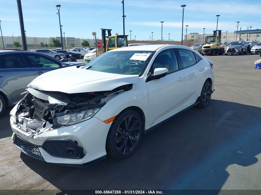 2017 HONDA CIVIC VIN: SHHFK7H46HU426985