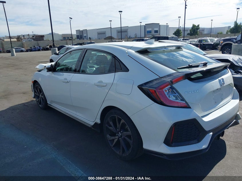 2017 HONDA CIVIC VIN: SHHFK7H46HU426985