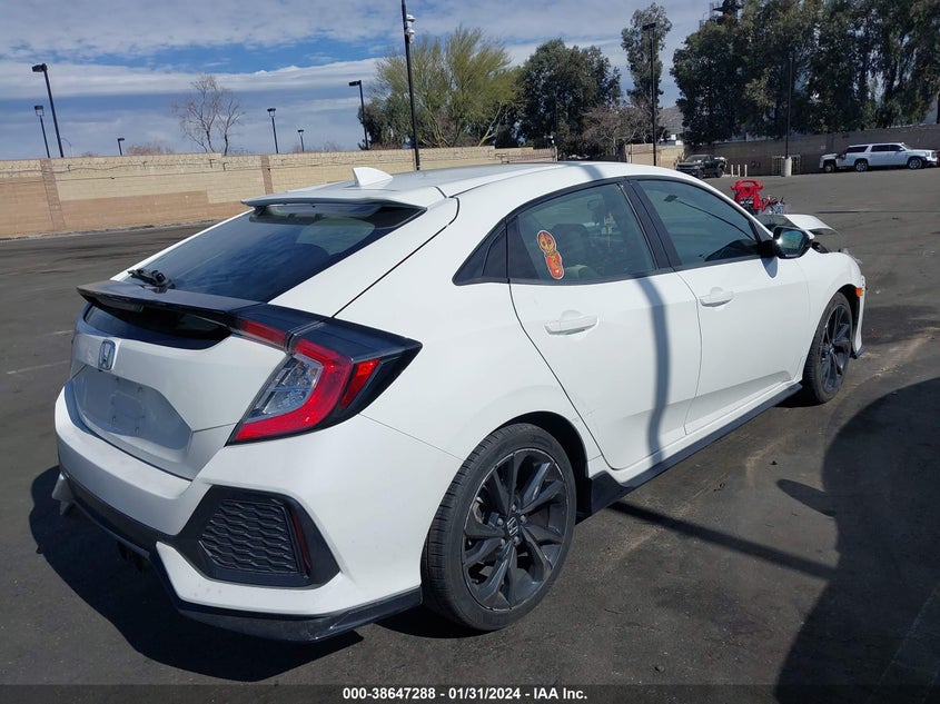 2017 HONDA CIVIC VIN: SHHFK7H46HU426985
