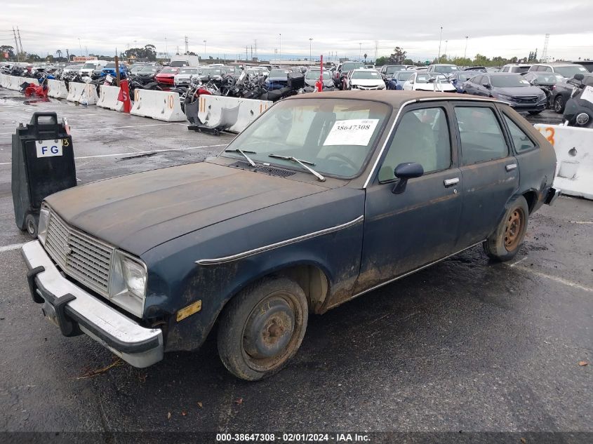 1981 Chevrolet Chevette VIN: 1G1AB6899BA169749 Lot: 38647308