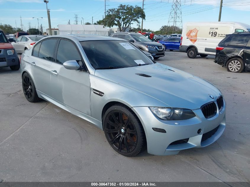 2008 BMW M3 VIN: WBSVA93518E041095 Lot: 38647352