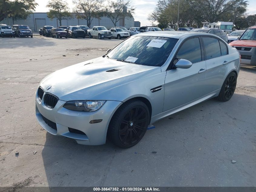 2008 BMW M3 VIN: WBSVA93518E041095 Lot: 38647352