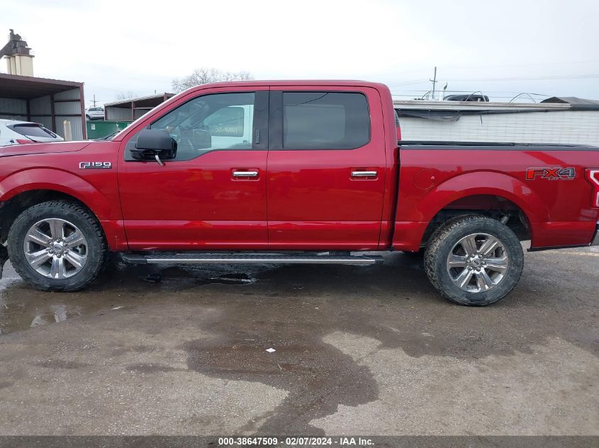 2018 Ford F-150 Xlt VIN: 1FTEW1E54JKE58404 Lot: 38647509