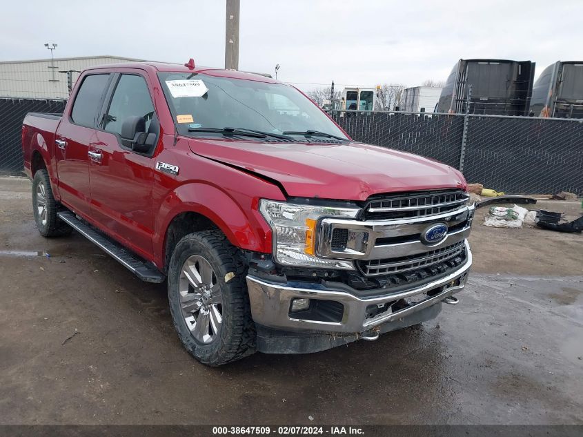 2018 Ford F-150 Xlt VIN: 1FTEW1E54JKE58404 Lot: 38647509