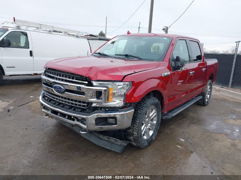 1FTEW1E54JKE58404 2018 Ford F-150 Xlt