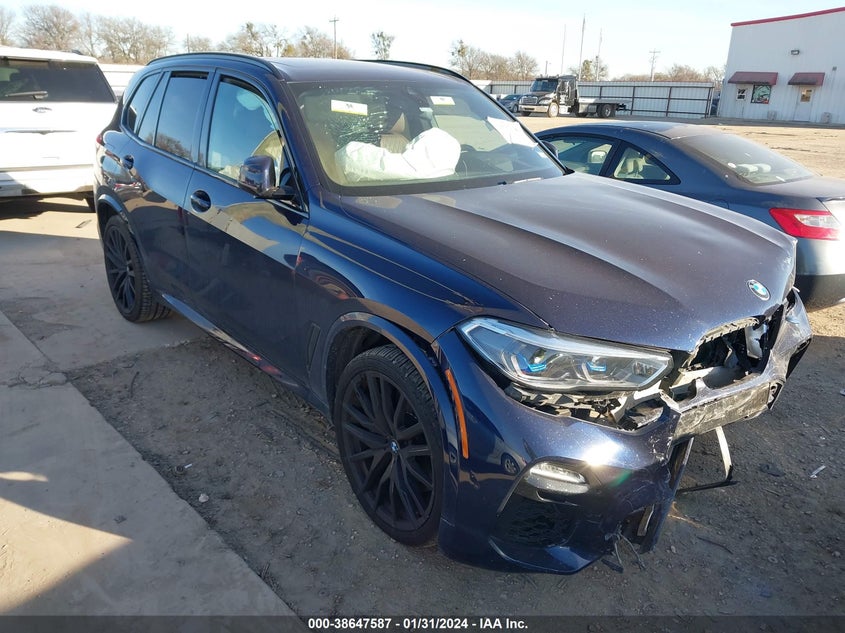 2021 BMW X5 M50I VIN: 5UXJU4C04M9E69462 Lot: 38647587
