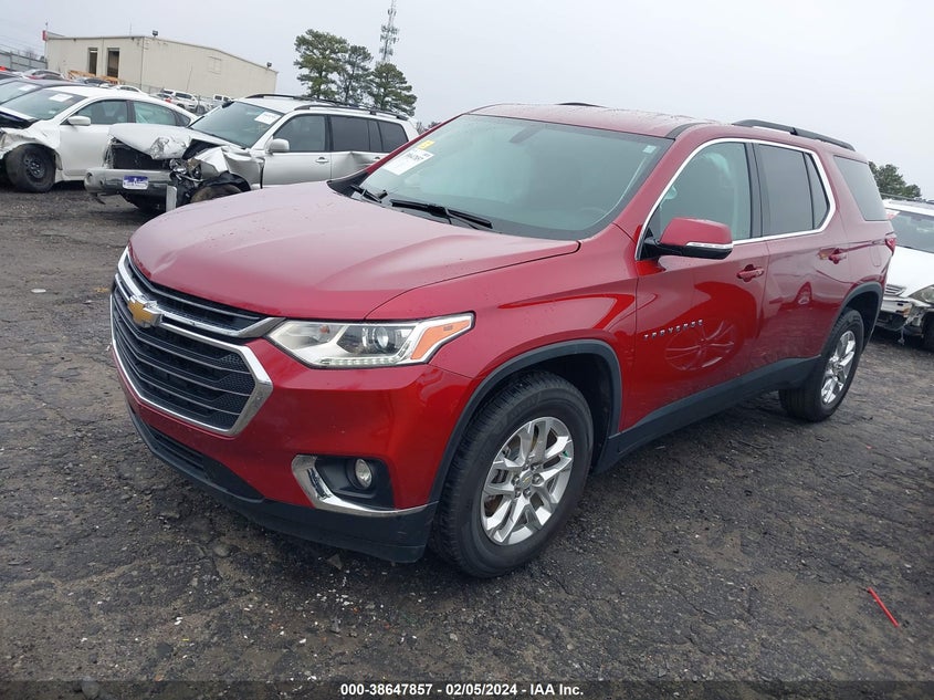 VIN 1GNERGKW4KJ276319 2019 CHEVROLET TRAVERSE 1LT