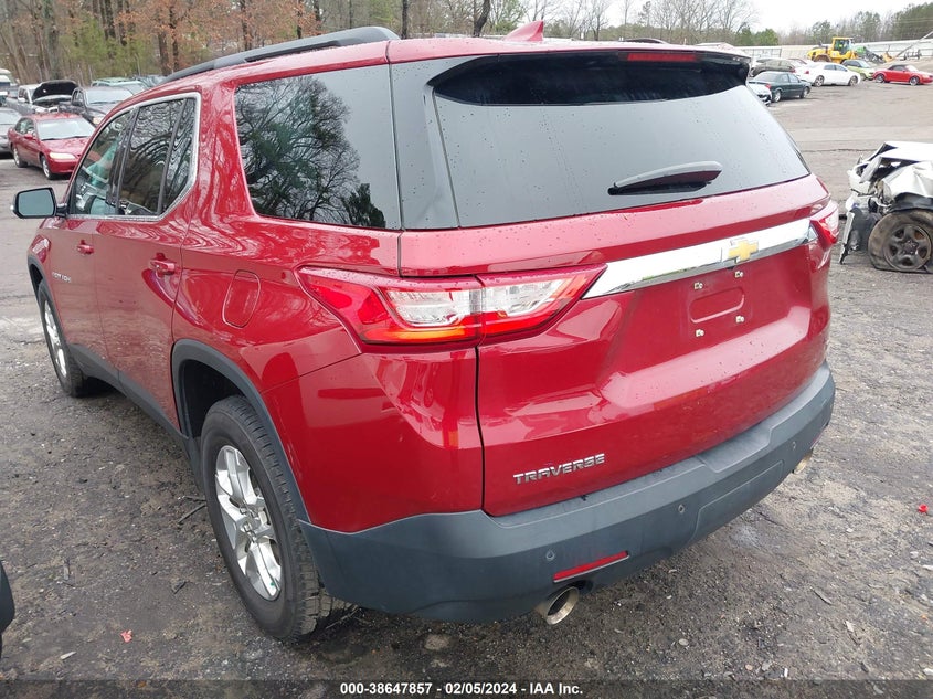 VIN 1GNERGKW4KJ276319 2019 CHEVROLET TRAVERSE 1LT