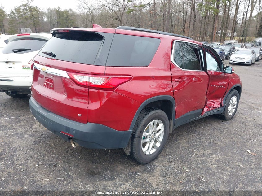 VIN 1GNERGKW4KJ276319 2019 CHEVROLET TRAVERSE 1LT