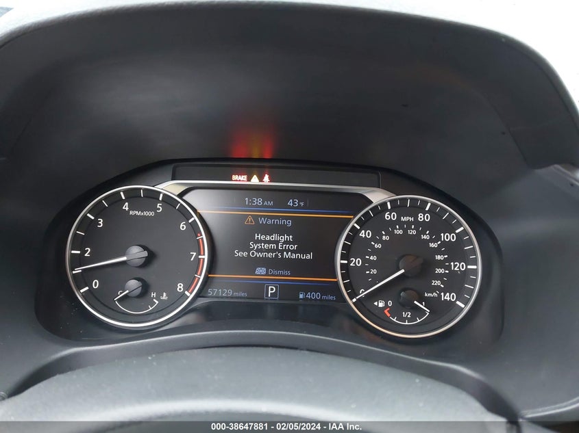 VIN 1N4BL4DV8MN392575 2021 NISSAN ALTIMA SV FWD