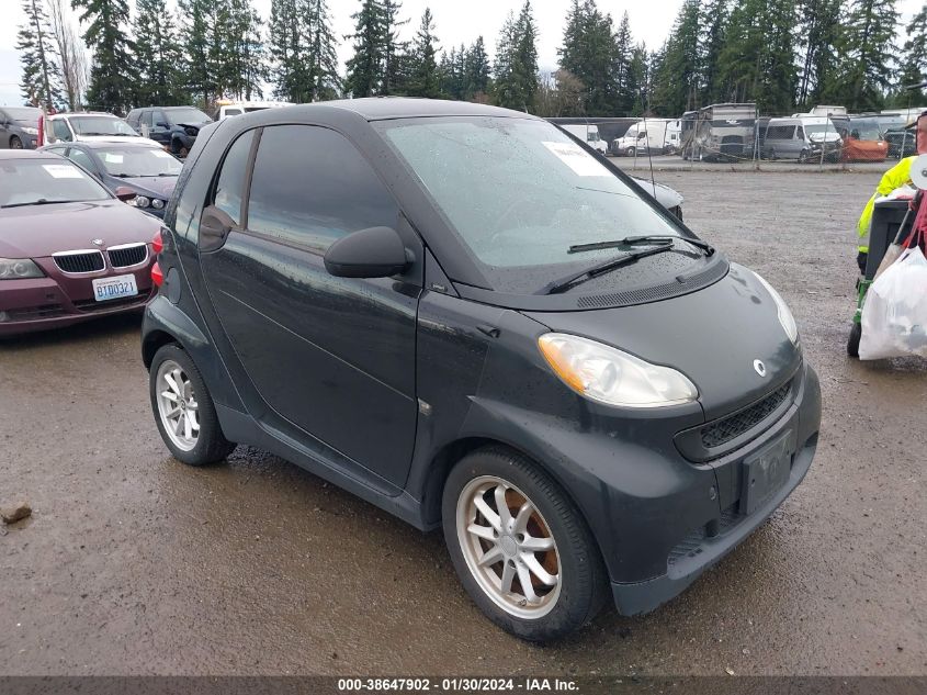 2009 Smart Fortwo Brabus/Passion/Pure VIN: WMEEJ31X99K265275 Lot: 38647902