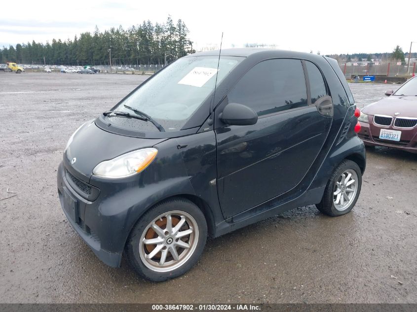 2009 Smart Fortwo Brabus/Passion/Pure VIN: WMEEJ31X99K265275 Lot: 38647902