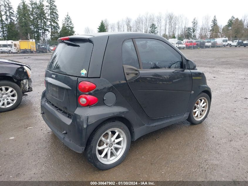 2009 Smart Fortwo Brabus/Passion/Pure VIN: WMEEJ31X99K265275 Lot: 38647902