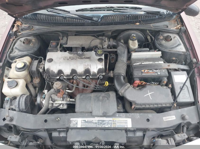 2002 Saturn Sl Sl1 (A4) VIN: 1G8ZH52812Z126618 Lot: 38647995