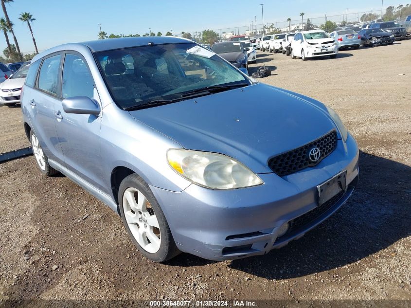 2003 Toyota Matrix Xrs VIN: 2T1KY38E03C047820 Lot: 38648077