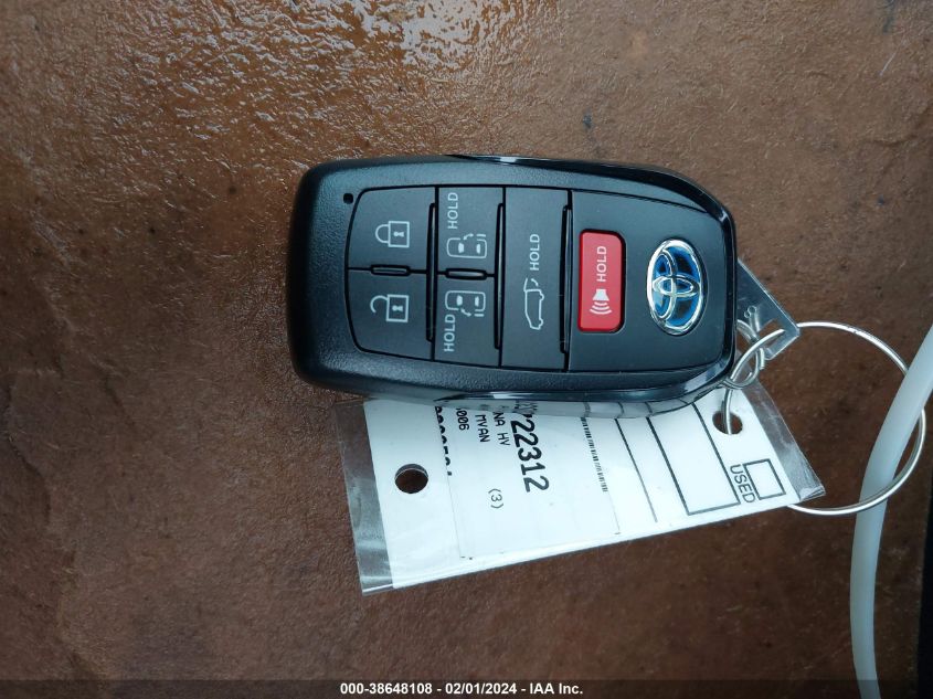 2022 Toyota Sienna Xle VIN: 5TDJSKFC9NS063534 Lot: 38648108