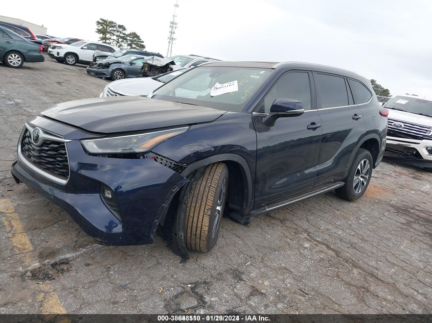 2023 TOYOTA HIGHLANDER auction photo 2