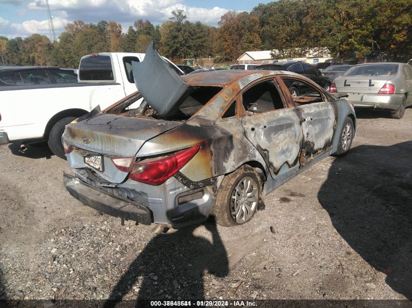 2012 Hyundai Sonata Gls VIN: 5NPEB4AC0CH359033 Lot: 38648541