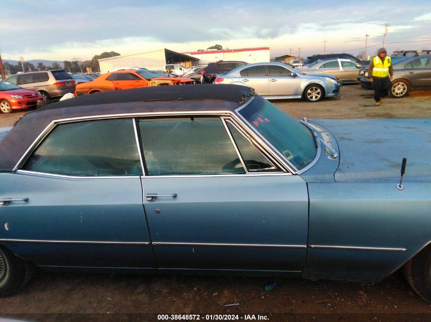 1967 Cadillac Deville VIN: B7196220 Lot: 38648572