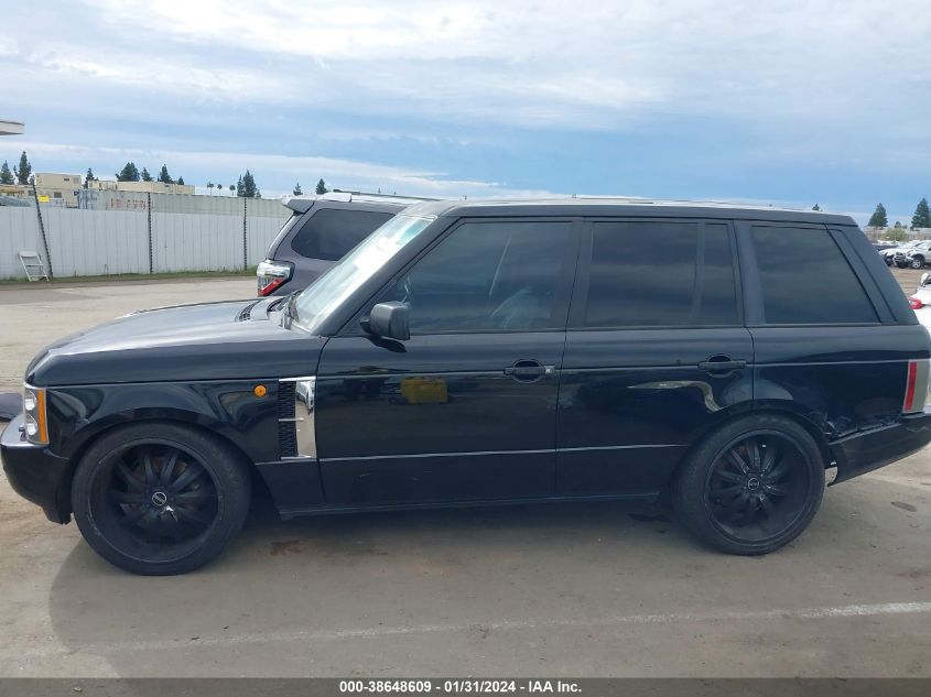 2003 Land Rover Range Rover Hse VIN: SALME11493A118582 Lot: 38648609