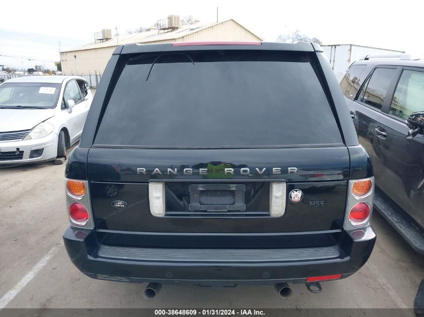 2003 Land Rover Range Rover Hse VIN: SALME11493A118582 Lot: 38648609
