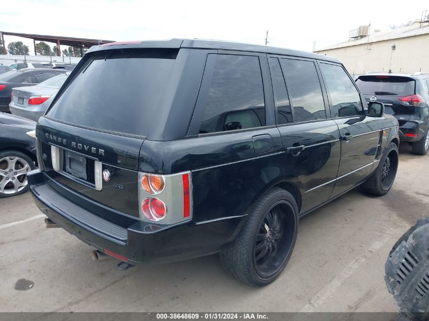 2003 Land Rover Range Rover Hse VIN: SALME11493A118582 Lot: 38648609
