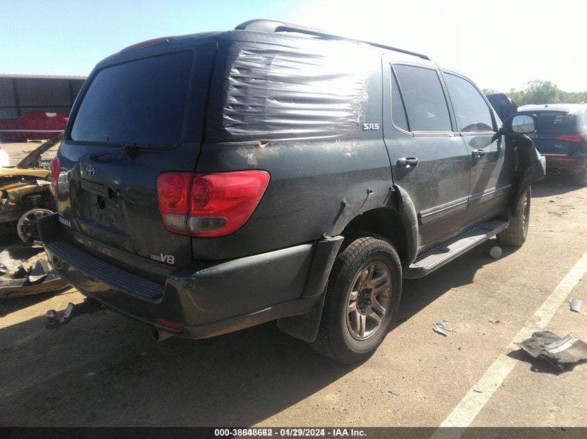 2006 Toyota Sequoia Sr5 V8 VIN: 5TDZT34AX6S267087 Lot: 38648662