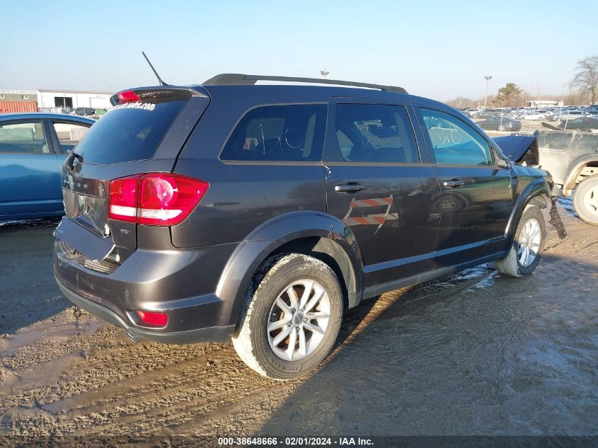 2017 Dodge Journey Sxt Awd VIN: 3C4PDDBG9HT555791 Lot: 38648666