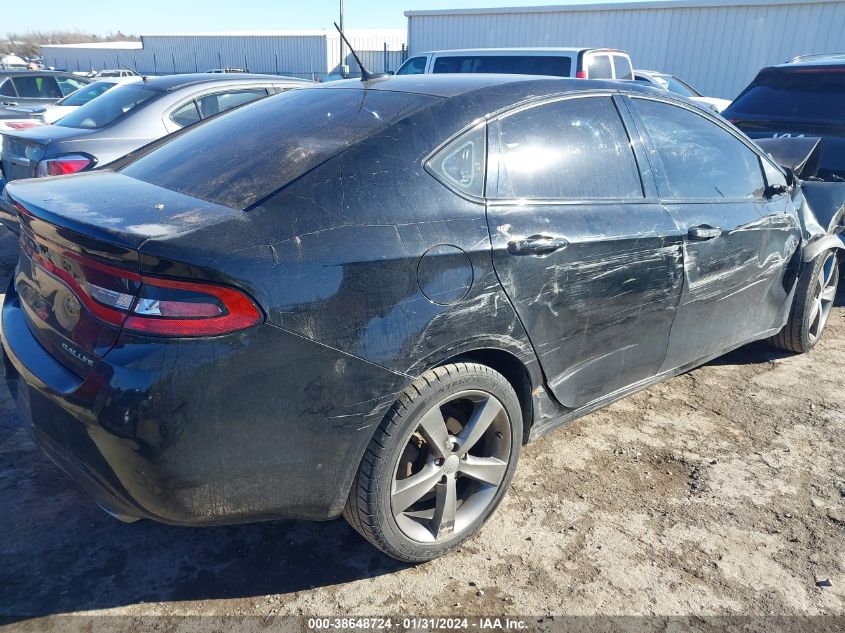 2013 Dodge Dart Sxt/Rallye VIN: 1C3CDFBA7DD307050 Lot: 38648724