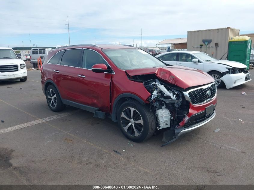 2016 Kia Sorento 2.0T Ex VIN: 5XYPH4A17GG032745 Lot: 38648843