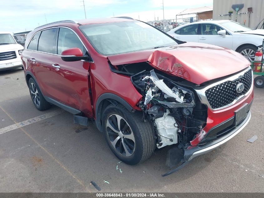 2016 Kia Sorento 2.0T Ex VIN: 5XYPH4A17GG032745 Lot: 38648843