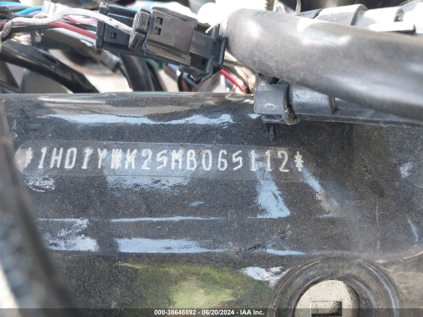 2021 Harley-Davidson Fxlrs VIN: 1HD1YWK25MB065112 Lot: 38648892