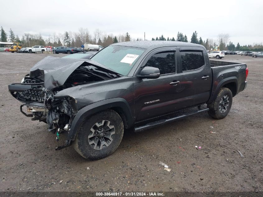 2018 Toyota Tacoma Trd Off Road VIN: 3TMCZ5ANXJM153736 Lot: 38648917