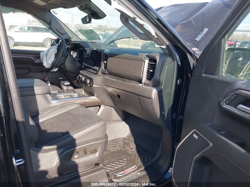 VIN 3GCUDGE86PG223582 2023 CHEVROLET SILVERADO 1500 4WD  SHORT BED LTZ