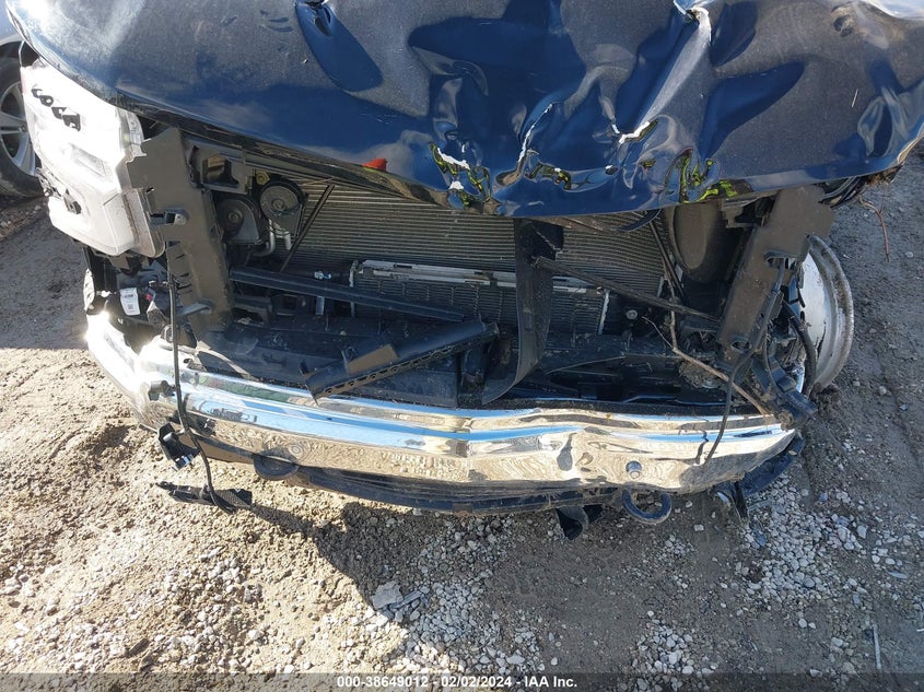 VIN 3GCUDGE86PG223582 2023 CHEVROLET SILVERADO 1500 4WD  SHORT BED LTZ