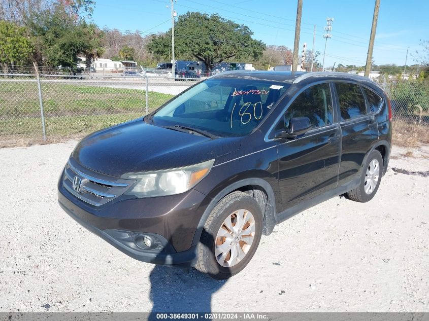 2013 Honda Cr-V Ex-L VIN: 5J6RM3H71DL005463 Lot: 38649301