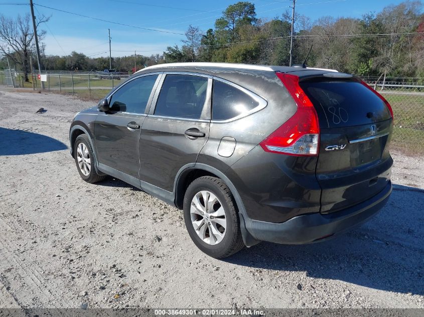 2013 Honda Cr-V Ex-L VIN: 5J6RM3H71DL005463 Lot: 38649301