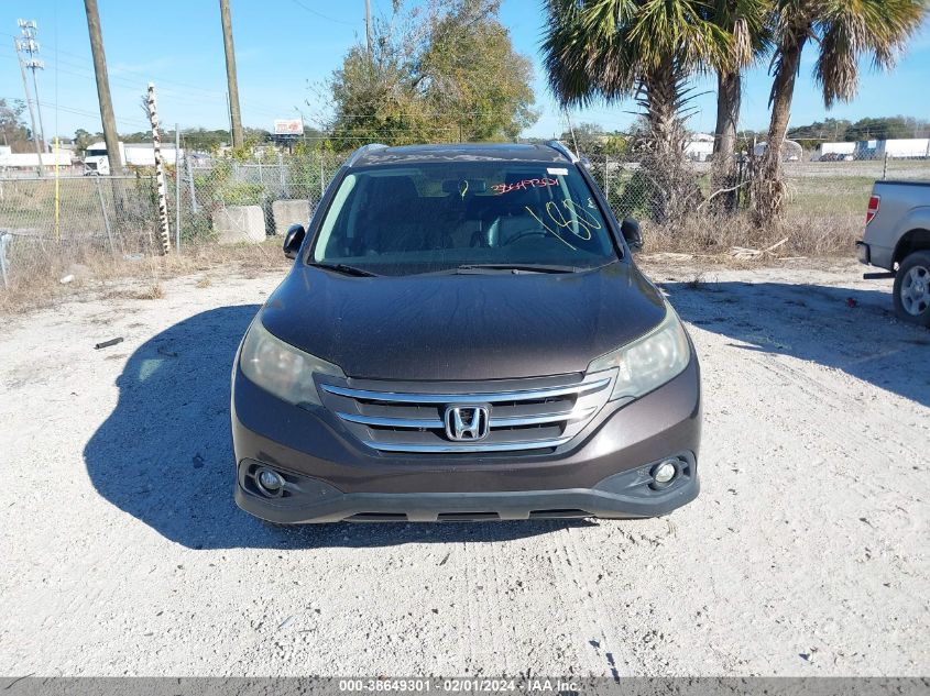 2013 Honda Cr-V Ex-L VIN: 5J6RM3H71DL005463 Lot: 38649301