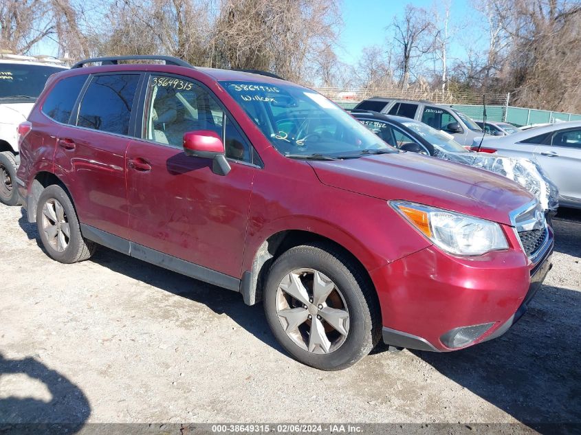 2014 Subaru Forester 2.5I Limited VIN: JF2SJAHC5EH523258 Lot: 38649315