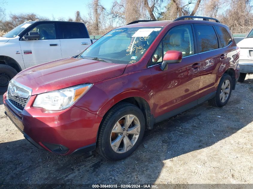 2014 Subaru Forester 2.5I Limited VIN: JF2SJAHC5EH523258 Lot: 38649315