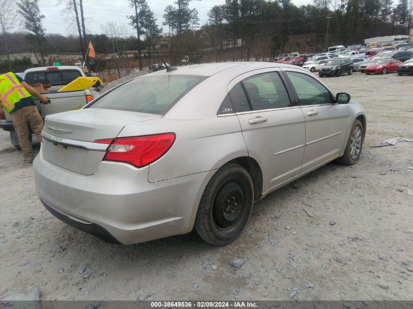 2011 Chrysler 200 Touring VIN: 1C3BC1FG9BN550575 Lot: 38649536