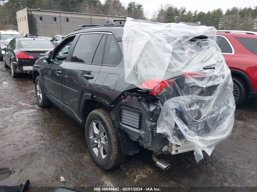 VIN 2T3P1RFV2NC294931 2022 TOYOTA RAV4 XLE
