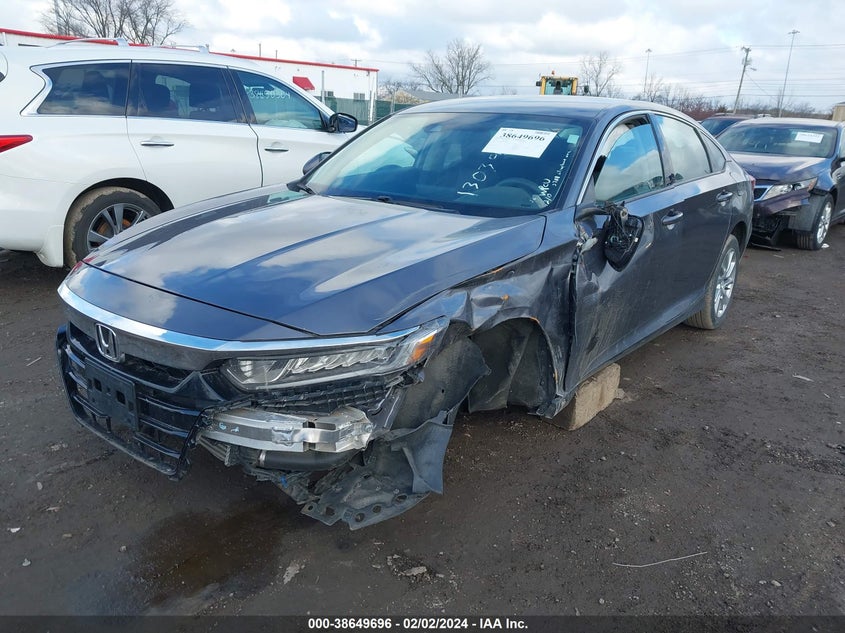 2019 HONDA ACCORD VIN: 1HGCV1F10KA130394